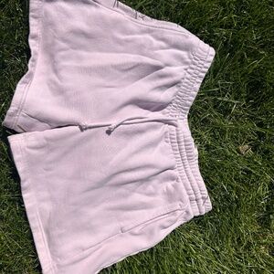 Aritzia boyfriend sweat shorts